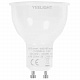 Лампа светодиодная диммируемая Yeelight GU10 4,8W 2700K прозрачная (4 шт) YLDP004 