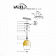 Подвесной светильник Wedo Light Iveta 66567.01.14.01 